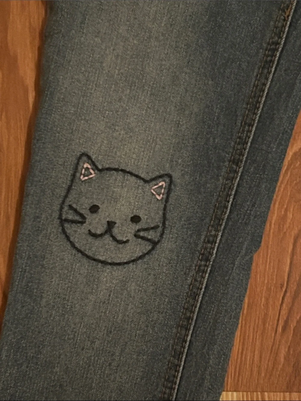 Lot of 4! Cat & Jack, Old Navy Girls Mixed Denim Bottoms